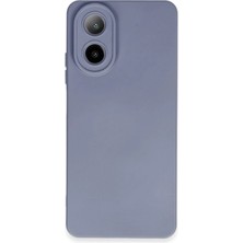 CPT16 Oppo A38 Kılıf Nano Içi Kadife Silikon - Gri