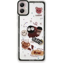 CPT16 Samsung Galaxy A05 Kılıf Sweet Desenli Silikon Kapak - Sarı