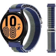 CPT16 Watch 20MM KR410 Kumaş Kordon - Lacivert-Yeşil