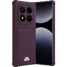 CPT16 Xiaomi Redmi Note 14 Pro 5g Kelvin Kartvizitli Silikon - Derin Mor