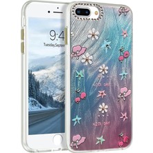 CPT16 iPhone 7 Plus Kılıf Blade Aynalı Desenli Kapak - Desen 4