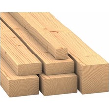 Ladin Ahşap Tahta, Taslak ve Blok, 4X8X25 Cm, 1 Adet