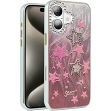 CPT16 iPhone 16 Kılıf Blade Aynalı Desenli Kapak - Desen 7