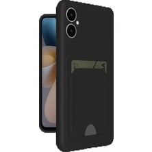 CPT16 Samsung Galaxy A05 Kelvin Kartvizitli Silikon - Siyah