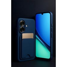 CPT16 Realme Note 60 Kelvin Kartvizitli Silikon - Lacivert