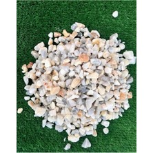 Renkli 0,5-1 cm Çakıl Taşı, Dekoratif ve Bahçe Için 2 kg