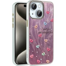 CPT16 iPhone 14 Kılıf Blade Aynalı Desenli Kapak - Desen 8