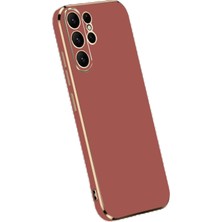 CPT16 Samsung Galaxy S24 Ultra Kılıf Volet Silikon - Kırmızı