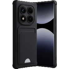 CPT16 Xiaomi Redmi Note 14 Pro 4g Kelvin Kartvizitli Silikon - Siyah