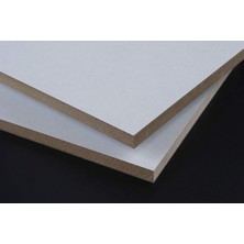 Beyaz Mdf Laminat Panel 5,2x7,4 Cm, 50 Adet, Kalınlık 4 mm