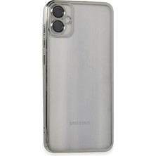 CPT16 Samsung Galaxy A05 Kılıf Lensli Silikon - Gümüş