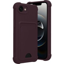 CPT16 Apple iPhone 16E Kelvin Kartvizitli Silikon - Derin Mor