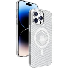 CPT16 iPhone 16 Pro Max Stella Pc Sert Magsafe Kılıf - Şeffaf