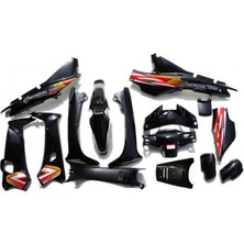 Mondial Mfh Kh Kaporta Seti Siyah 15 Parça (Mondial Sticker)