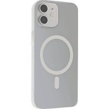 CPT16 iPhone 11 Tuna Pc Slim Magsafe Kapak - Şeffaf