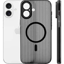 CPT16 iPhone 16 Line Magsafe Kapak - Siyah