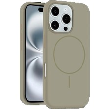 CPT16 iPhone 16 Pro Max Kılıf Jully Magsafe Kapak - Çöl Titanyum