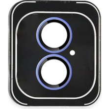 CPT16 iPhone 16 Pvd Metal Kamera Lens - Mavi