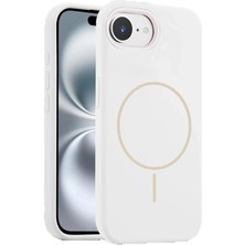 CPT16 iPhone 16E Kılıf Jully Magsafe Kapak - Beyaz