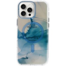 CPT16 iPhone 16 Pro Max Phantom Magsafe Kapak - Mavi