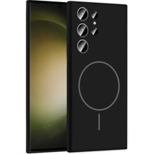 CPT16 Samsung Galaxy S23 Ultra Kılıf Jully Magsafe Kapak - Siyah