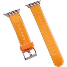 CPT16 Watch 45MM Jelly Silikon Kordon - Turuncu