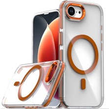 CPT16 iPhone 16E Bella Magsafe Kapak - Turuncu