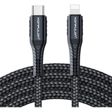 CPT16 DC35 Type-C To Lightning Kablo 1mt - Siyah