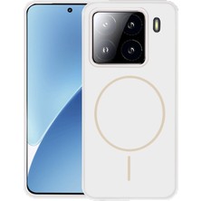 CPT16 Xiaomi Mi 15 Pro Kılıf Jully Magsafe Kapak - Beyaz