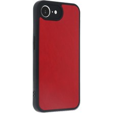 CPT16 iPhone 16E Kılıf Aras Deri Kapak - Kırmızı
