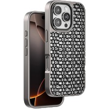 CPT16 iPhone 16 Pro Brand Kapak - Gümüş