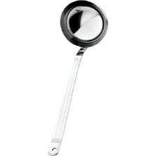 Beyaz, Kullanışlı ve Dayanıklı Klasik Kepçe, Mutfakta Pratiklik Sağlar.