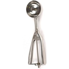 Top Şeklinde Dondurma Koyma Kaşığı, Pratik ve Şık, Paslanmaz Çelik Tasarım