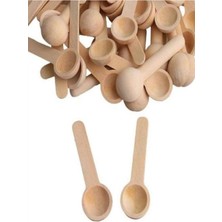 6'lı Ahşap Baharat Ölçü Kaşığı Seti, Mini ve Şık Tasarım