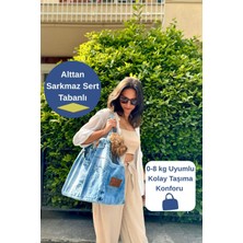 Salya Store Yeni Jean Köpek Taşıma Çantası 0 8 kg Küçük Irklar
