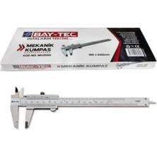 Işçilik ve Hassasiyetle Ölçüm Için 150X0.02MM Mekanik Kumpas