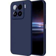 Newface Xiaomi Mi 15 Pro Kılıf Nano Içi Kadife Silikon - Lacivert Svlrs