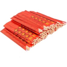Bambu Yemek Çubukları, 100 Çift, 24 Cm, Uzakdoğu Mutfağı, Şık ve Dayanıklı