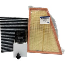 Ford Mondeo 1.6 Ecoboost 160HP Filtre Bakım Seti 2011-2014 Hava+Yağ+Karbonlu Polen Filtresi