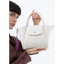 United Colors of Benetton Kadın El ve Çapraz Çantası BNT1520 - Beyaz