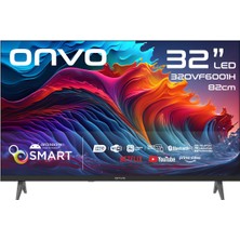Onvo 32OVF6001H 32" 82 Ekran Uydu Alıcılı Hd Ready Smart LED TV