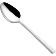 12'li Paslanmaz Çelik Tatlı Kaşığı, Şık ve Dayanıklı Çay Kaşıkları