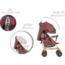 MoonyBaby Suit Tam Yatar Hafif Baston Bebek Arabası - Baston Puset
