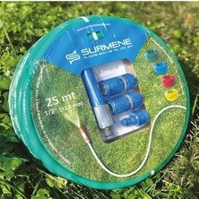 12,5 mm 25 M Bahçe Hortumu Seti, Dayanıklı ve Pratik Kullanım Sağlar