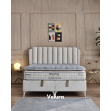 Viscopratic Ped Tek Kişilik Yatak Baza Başlık Seti (120 x 200)