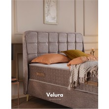 Cozy Tek Kişilik Yatak Baza Başlık Seti (120 x 200)