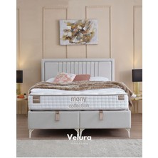 Velura Home & Living Dreamwell Çift Kişilik Yatak Baza Başlık Seti (180 x 200)