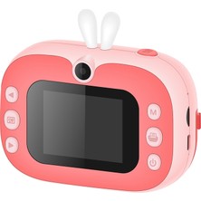 Watch Gear X106 Çocuk Anında Baskı Kamerası 32G Hafıza Kartı + Kart Okuyuculu 2,4 Inç Fotoğraf Yazıcısı (Yurt Dışından)