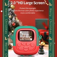 Watch Gear Noel Tarzı 2.0 Inç Ekran Çocuk Hd Dijital Kamera 32G Tf Kart + Kart Okuyucu ile Anında Fotoğraf Yazıcısı (Yurt Dışından)