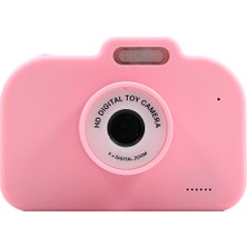Watch Gear KDC-0025A 2.0-Inç IPS Ekran Video Kaydedici Çocuk Dijital Kamera, 32G Tf Kart + Kart Okuyucu Ile-Pembe (Yurt Dışından)